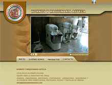 Tablet Screenshot of hornosazteca.com